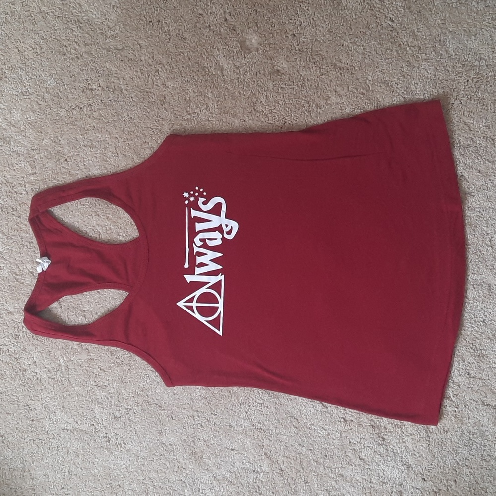 Harry Potter Always Razerback Maroon Tank Top